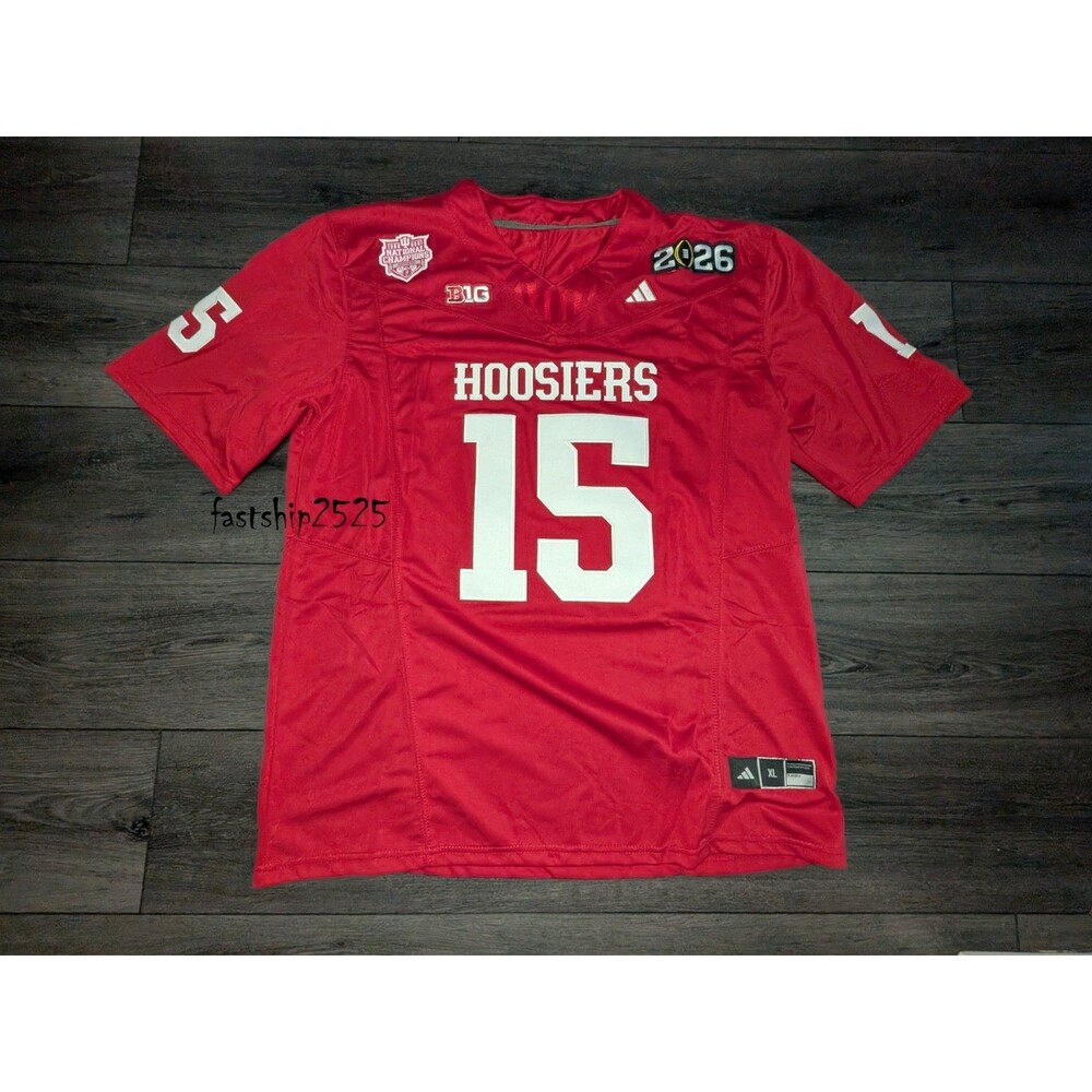 Fernando Mendoza #15 Indiana Hoosiers 2026 Natty Champs Jersey Men's Sizes